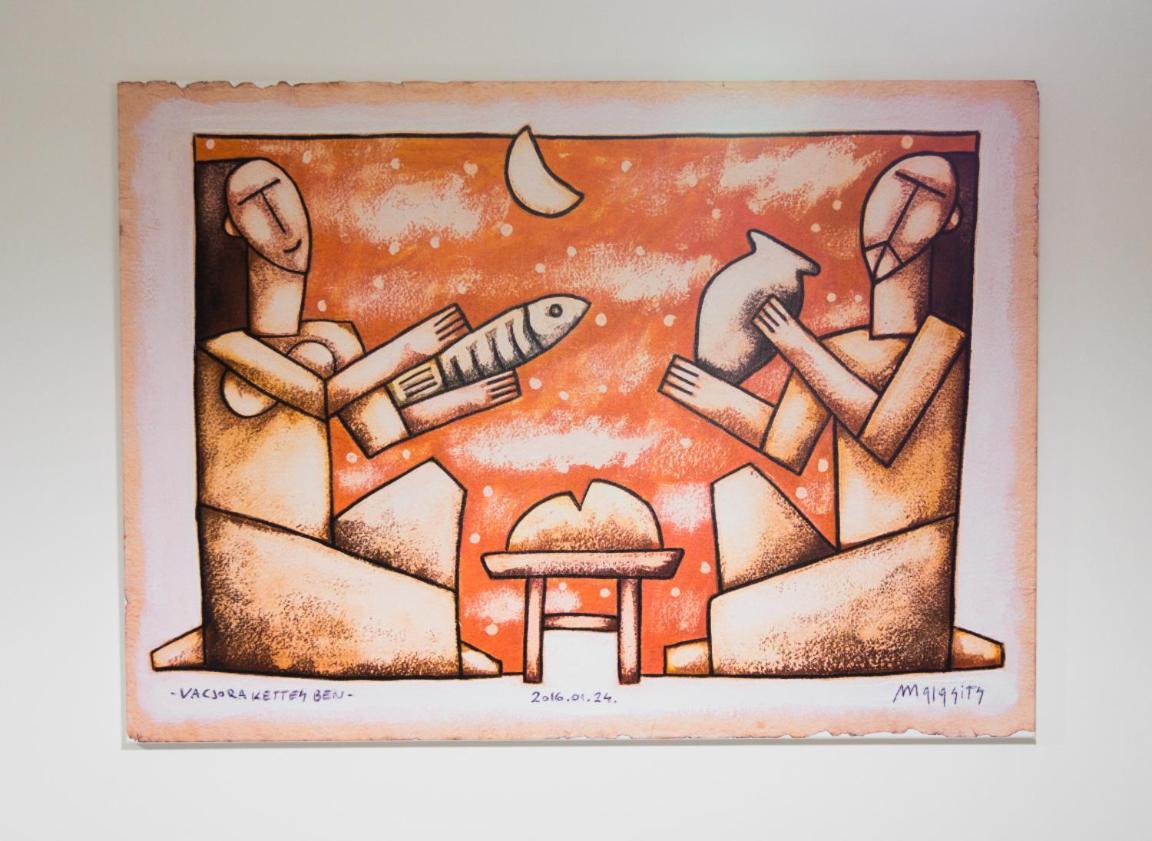 Malasits Art Home Győr Buitenkant foto